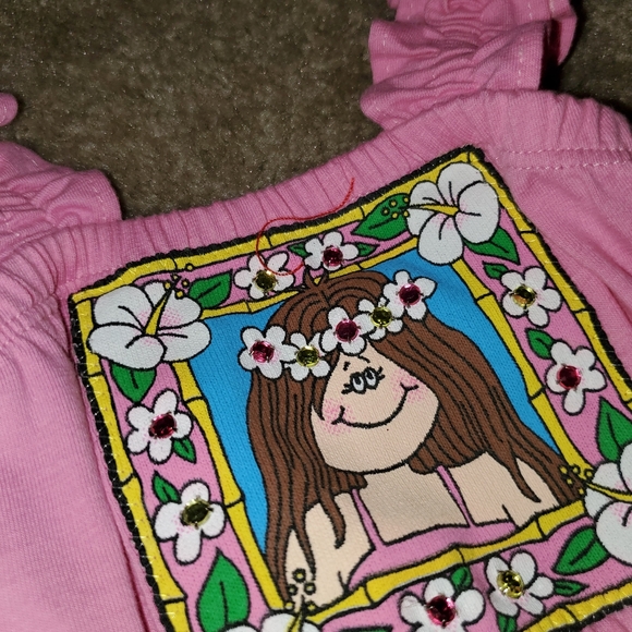 RARE Vintage ZOODLES Toddler Girl's Bikini Swimsuit Sz 2T - Picture 3 of 6